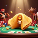 Experience thrilling gameplay at 8XBET with an immersive casino illustration full of dynamic gaming elements.