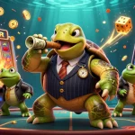Experience excitement at Sun Win with a vibrant 3D casino scene featuring characters and thrilling jackpot elements.